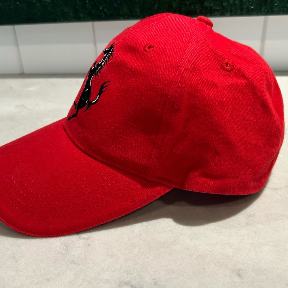Authentic Ferrari Baseball Hat With Embroidered B… - image 2